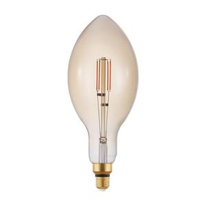 Лампа светодиодная 4W 2200K E27 овал янтарная E140 диммер 12591 EGLO